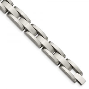 Stainless Steel Brushed 8-inch Bracelet