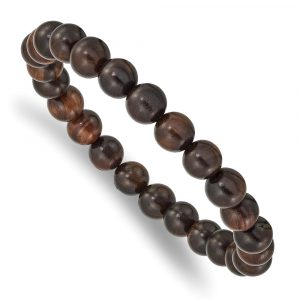 Stretch Bed Red Sandalwood Bracelet