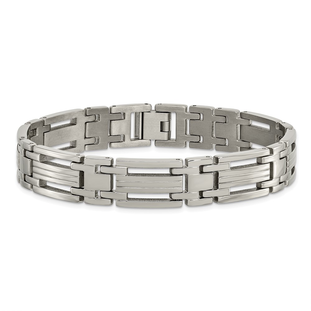 Titanium Polished 8.75-inch Bracelet - Image 4