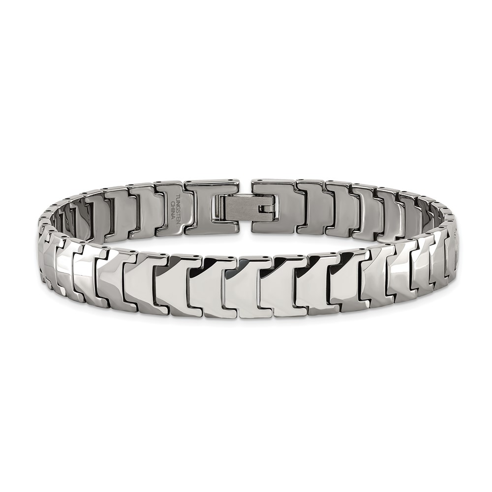 Tungsten Polished 9-inch Bracelet - Image 3