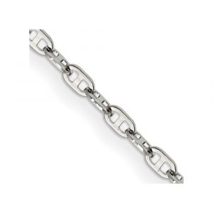 Stainless Steel Polished 2.75mm Anchor Chain