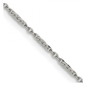 Stainless Steel Polished 1.8mm Fancy Link Chain