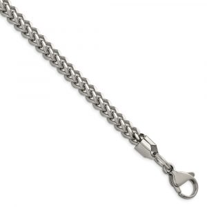 Stainless Steel Polished 3mm Franco Chain