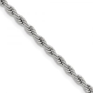 Stainless Steel Polished Rope Chain