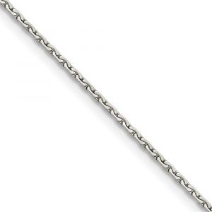 Stainless Steel Polished 1.5mm Fancy Link Necklace