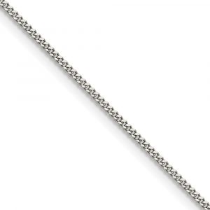 Stainless Steel Polished 1.5mm Curb Chain