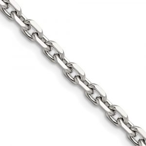 Stainless Steel Polished 5.3mm Cable Chain