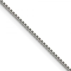 Stainless Steel Polished 1.2mm Box Chain