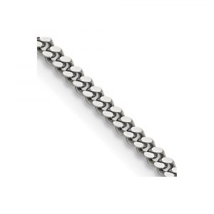 Stainless Steel Polished 3mm Curb Chain