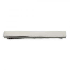 Titanium Polished Tie Bar